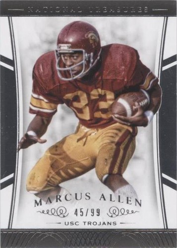 2015 Panini National Treasures College Marcus Allen #112