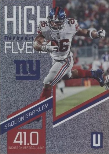 2019 Panini Unparalleled Saquon Barkley #HF-SB