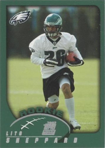2002 Topps Lito Sheppard #328