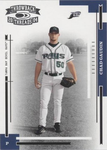 2004 Donruss Throwback Threads - Chad Gaudin #184
