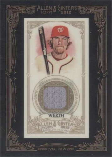 2012 Topps Allen & Ginter's - Jayson Werth #AGR-JW