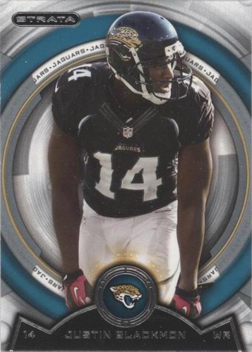 2013 Topps Strata Justin Blackmon #21