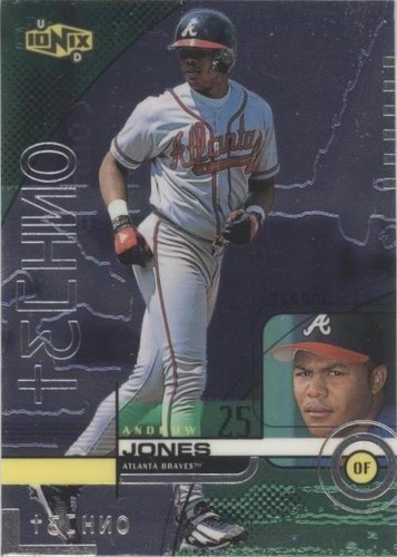 1999 Upper Deck Ionix - Andruw Jones #R63