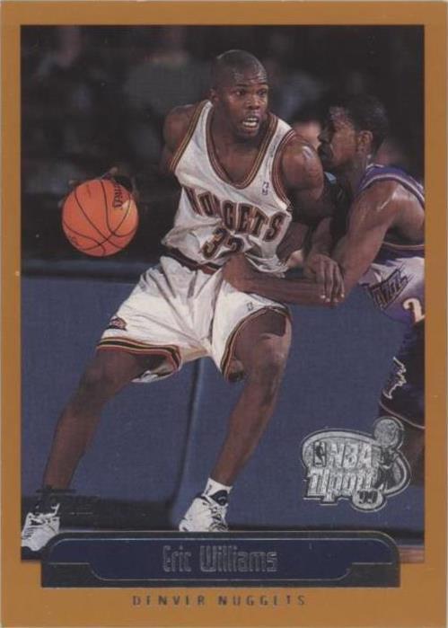 1999-00 Topps NBA Tipoff - Eric Williams #16