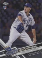 2017 Topps Chrome - Matt Strahm #97