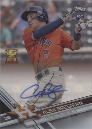 2017 Topps Clearly Authentic Autographs - Alex Bregman #CAAU-ALB
