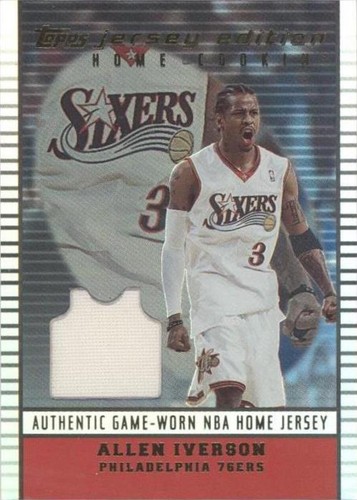 2002-03 Topps Jersey Edition - Allen Iverson #JE AIV
