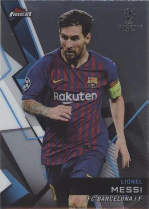 2018-19 Topps Finest UCL Lionel Messi #1