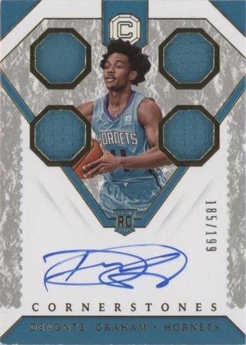 2018-19 Panini Cornerstones - Devonte' Graham #180