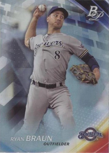 2017 Bowman Platinum - Ryan Braun #64