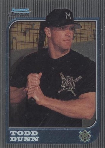 1997 Bowman Chrome - Todd Dunn #123
