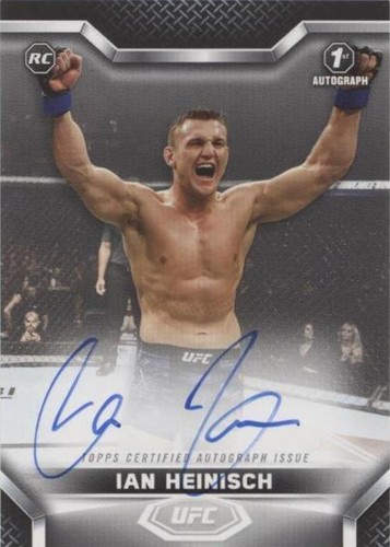 2020 Topps UFC Knockout - Ian Heinisch #KA-IH