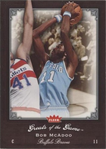2005-06 Fleer Greats of the Game - Bob McAdoo #4