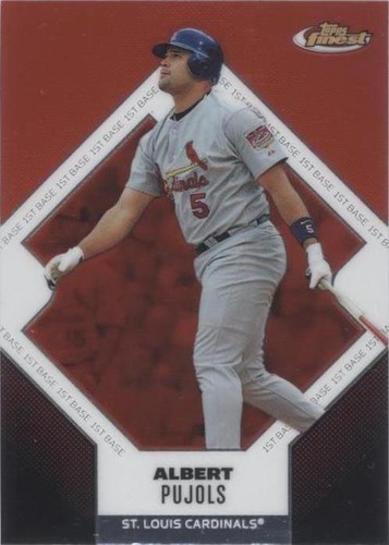 2006 Topps Finest - Albert Pujols #75