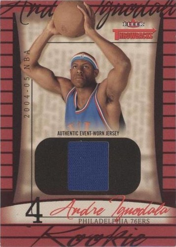 2004-05 Fleer Throwbacks - Andre Iguodala #84