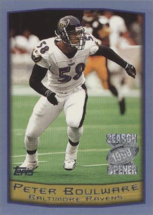 1999 Topps Season Opener Peter Boulware #95