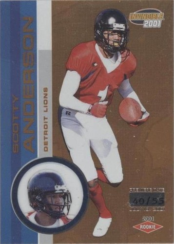 2001 Pacific Invincible Scotty Anderson #265