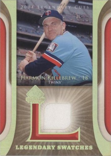 2004 SP Legendary Cuts - Harmon Killebrew #LSW-HK