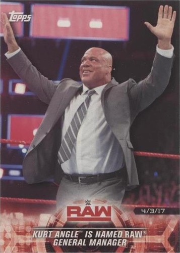 2018 Topps WWE Road to Wrestlemania - Kurt Angle #29