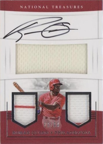 2017 Panini National Treasures - Roman Quinn #PCS-RQ