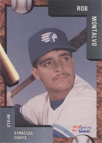 1992 Fleer ProCards Minor League - Rob Montalvo #1976