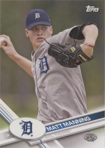 2017 Topps Pro Debut - Matt Manning #58