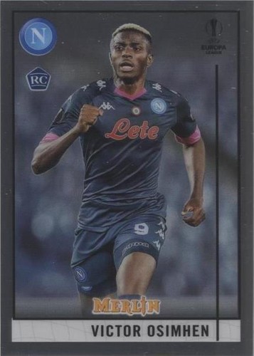 2020-21 Topps Merlin Collection Chrome UCL Victor Osimhen #59