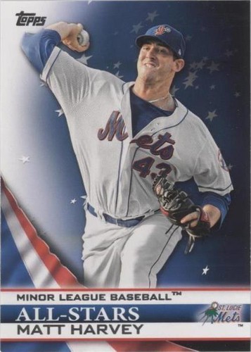 2012 Topps Pro Debut - Matt Harvey #AS-MH