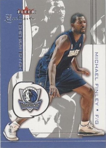 2001-02 Fleer Exclusive - Michael Finley #35