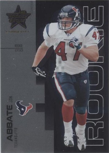2007 Leaf Rookies & Stars Longevity Jon Abbate #154