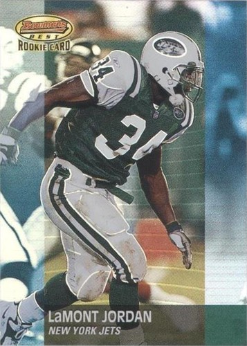 2001 Bowman's Best LaMont Jordan #158