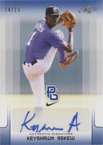 2017 Leaf Perfect Game National Showcase - Keyshawn Askew #BA-KA2