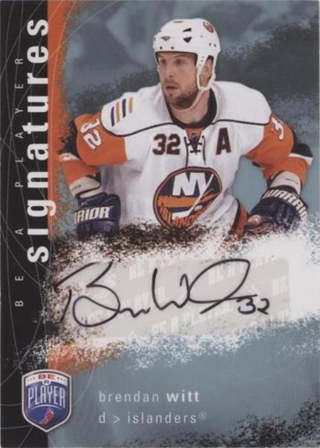 2007-08 Upper Deck Be a Player - Brendan Witt #S-BW