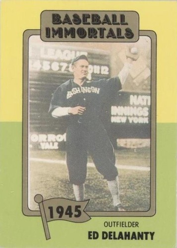 1980-87 SSPC Baseball Immortals - Ed Delahanty #33