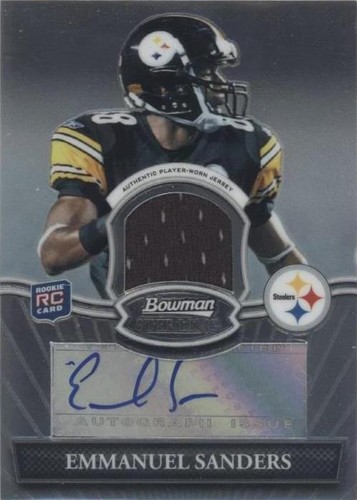 2010 Bowman Sterling Emmanuel Sanders #BSAR-ES