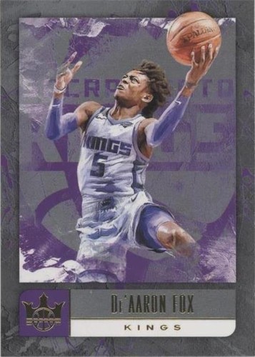 2018-19 Panini Court Kings - De'Aaron Fox #19