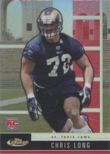 2008 Topps Finest Chris Long #145
