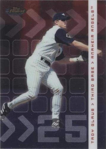 2002 Topps Finest - Troy Glaus #49
