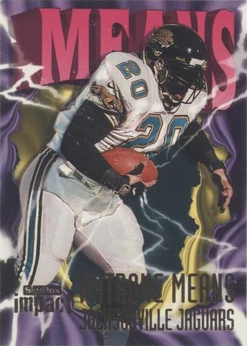 1997 Skybox Impact Natrone Means #169
