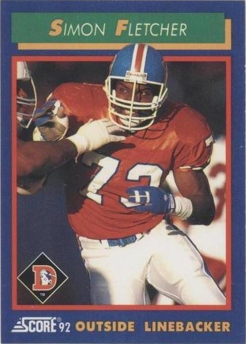 1992 Score Simon Fletcher #31