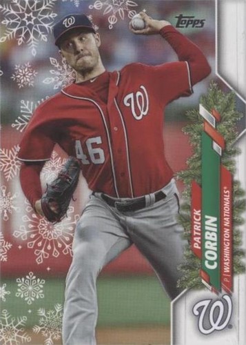 2020 Topps Holiday - Patrick Corbin #HW140