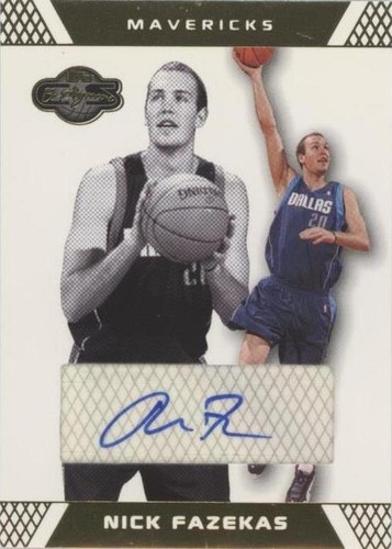 2007-08 Topps Co-Signers - Nick Fazekas #90