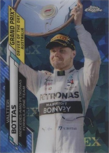 2020 Topps Chrome Sapphire Edition Formula 1 - Valtteri Bottas #154