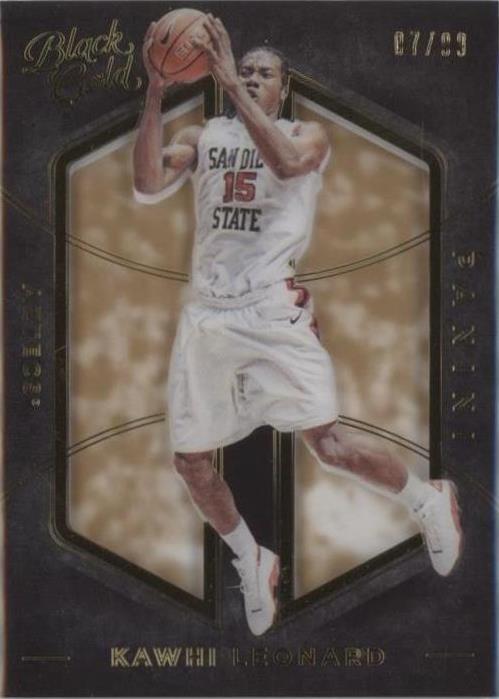 Panini Black Gold Collegiate 2016-17 - Kawhi Leonard #67