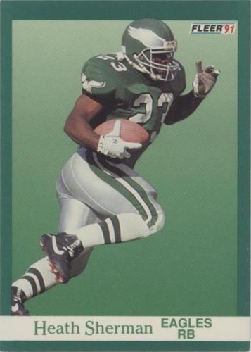 1991 Fleer Heath Sherman #331