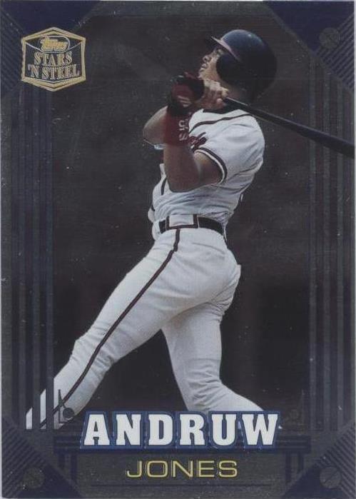 1998 Topps Stars 'n Steel - Andruw Jones #20