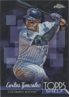 2014 Topps Chrome - Carlos Gonzalez #TS-CG