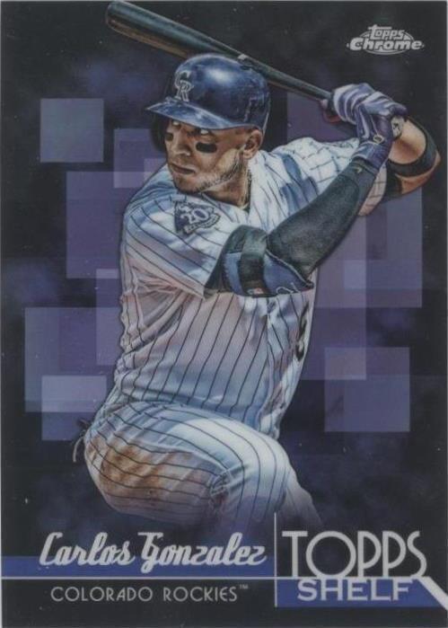2014 Topps Chrome - Carlos Gonzalez #TS-CG