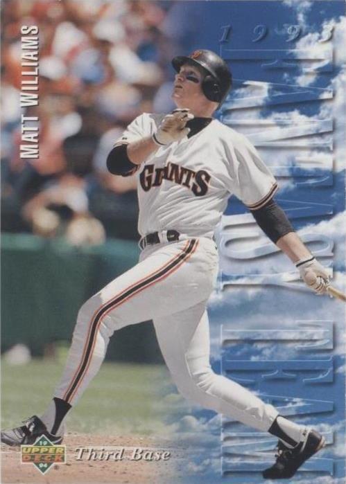 Cubierta superior 1994 - Matt Williams #36