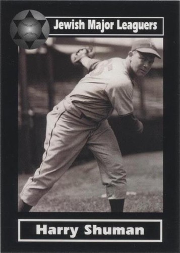 2003 American Jewish Historical Society Jewish Major Leaguers - Harry Shuman #65